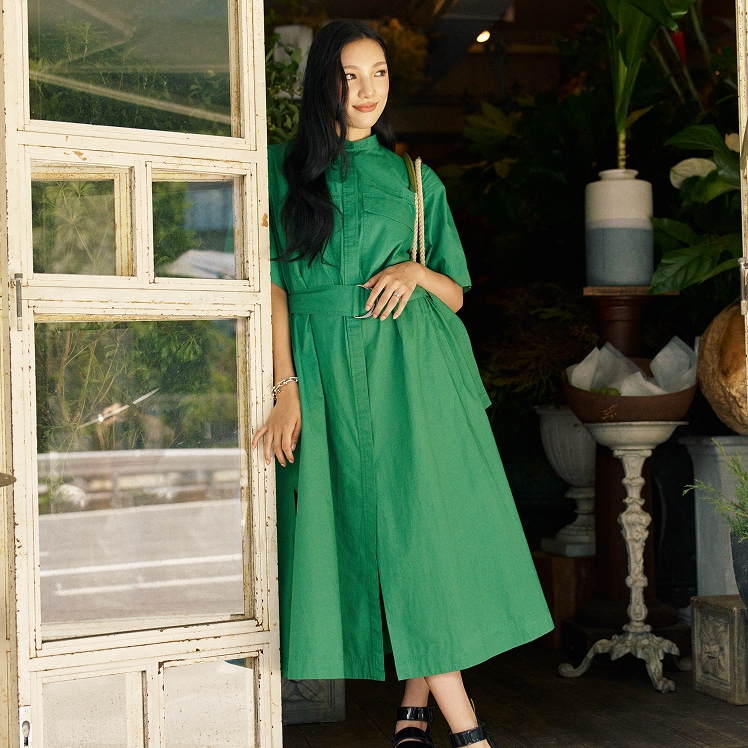 新品❣️定価14400円 バナナリパブリック GAUZE MIDI DRESS Gauze Midi Dress | Banana Republic Factory
